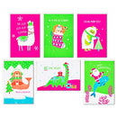 Hallmark Boxed Christmas Cards Assortment, Merry and Bright (6 Designs, 24 Cards with Envelopes)