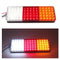 2Pcs 12-24V 75 LED Rear Trailer Tail Lights Caravan Truck Boat Pair Kit