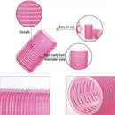 Big Hair Rollers Hair Curlers Self Grip Holding Rollers,18Pcs Salon Hair Dressing Curlers,Self Grip Hair Rollers,DIY Curly Hairstyle Curlers,Self Grip Hair Rollers Hair Curlers with Clips and Comb