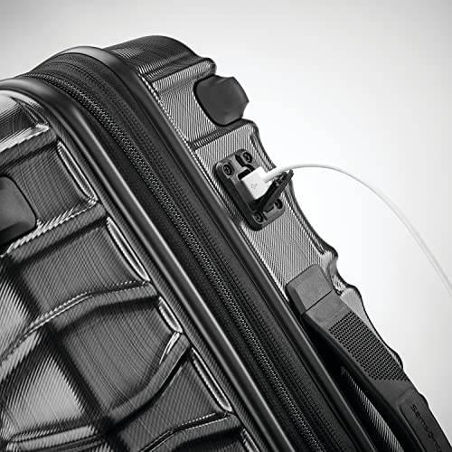 Samsonite Stryde 2 Hardside Expandable Luggage with Spinners, Brushed Graphite, Carry-On 22-Inch, Stryde 2 Hardside Expandable Luggage with Spinners