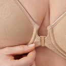 Bali Women's Underwire Shaping Bra, Comfort Revolution T-Shirt Bra, Front-Close Bra, Nude, 20B