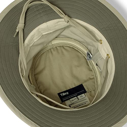 Tilley T5MO Organic Airflo Hat, Khaki Olive, Size 7