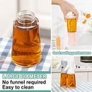 Lallisa 4 Pcs Oil Sprayer for Cooking 180 ml Glass Olive Oil Sprayer Mister Oil Dispenser Bottle for Kitchen Oil Vinegar Spritzer for Air Fryer Gadgets Making Baking Frying Bbq Salad Accessories