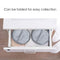 WD&CD 2PCS Laundry Baskets Foldable Pop Up Mesh Washing Basket Laundry Basket Bag Large Storage Basket Bin Laundry Hamper Toy Tidy Storage Organiser Organizer-Gray