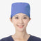 AIMALL 100% Cotton Surgical Scrub Cap Hat Unisex SurgeryTheatre Doctor Nurses Solid - Adjustable Hat for Doctors, Nurses, and Theatre Staff - Durable & Breathable Dark Blue