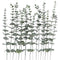 Artigreen 50 PCS Artificial Eucalyptus Leaves 15 inch Real Touch Faux Eucalyptus Branches Eucalyptus Stems for Wedding Bouquet Flower Centerpiece Floral Arrangement Home Decor