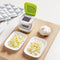 Chopper Garlic Press Box, Plastic ABS Garlic Cutter Mincer Rocker Ginger Mashing Box Crusher Kitchen Presser Squeezer