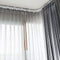 Curved Ceiling Curtain Track Bendable Mount for Curtain Rail Bunk Bed Bay Window Room Divider Flexible Straight (2 m/ 6.5 Feet)