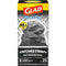 Glad Forceflex Trash Bags, Multipurpose Rubbish Bags with Stretchable Strength, Fits 30 Gallon Can, 25 Count