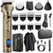 Beard Trimmer for Men, Waterproof Cordless Hair Clipper, Electric Razor Shaver, Mens Grooming Kit for Mustache Nose Body Facial Hair, Rechargeable Beard Trimmer Kit, Gifts for Men (Bronze)
