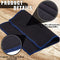 Zhanmai 4 Pcs Bowling Accessories Kit Bowling Shoe Covers Non Slip Bowling Ball Seesaw Bowling Ball Cleaning Pad Microfiber Bowling Ball Shammy Leather Towel (Medium)