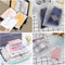 iDopick 40 Pack Frosted Zipper Bags for Clothes, 11.8x15.7In Plastic Packaging Bags, Clear Clothes Packaging Bags, Resealable Clothing Bags with Vent Hole for Shipping Translucent,Travel Storage bag