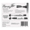 BIC Intensity Advanced Whiteboard Markers, Dry Erase Chisel Tip, Bulk Pack of 4, Low Odour, Non Toxic, Soft Grip, Black