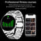 FILIEKEU Bluetooth Calls Smart Watch Men Women Heart Rate Sleep Monitor Steps IP67 Waterproof Sport Fitness Tracker 1.3''Touch Screen Fasion Black Stainless Steel Smart Watches for Android iOS,