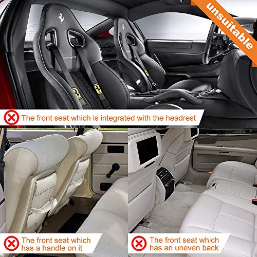 Car Backseat Organizer for Kick Mat, Extended Size and Larger Pockets Car Back Seat Protector with 11.5" Screen Tablet Holder + 19 Storage Pockets for Toy Bottle Tissue Box Travel Accessories (2 Pack)