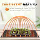 10"x 20.75" Seedling Heat Mat- UL & MET-Certified Warm Hydroponic Heating Pad for Germination, Indoor Gardening, Greenhouse (1 Pack)