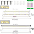USB LED Grow Light Plant Full Spectrum Dimmable Indoor Flower Indoor Strip Lamp (30CM/168LED(4X Strip))
