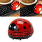 zswell Ladybug Vacuum Cleaner - Mini Vacuum Cleaner Portable Corner Desk Vacuum Cleaner Mini Cute Vacuum Cleaner Dust Sweeper 1Pcs