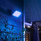 Philips Hue White and Colour Ambiance LED Discover Black Garden FloodLight Compatible with Alexa