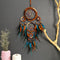 Zingtsing 5 Rings Dream Catcher Hanging Decor Indian Style Dream Catcher Wall Hanging Ornament for Living Room Hallway Window (5 Rings)