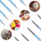 SENHAI 18Pcs Polymer Modeling Clay Sculpting Tools, Dotting Tools, Ball Stylus, Rubber Tips, Ceramic Clay Indentation Tools for Pottery Sculpture, Rock Painting, Art Carving Embossing