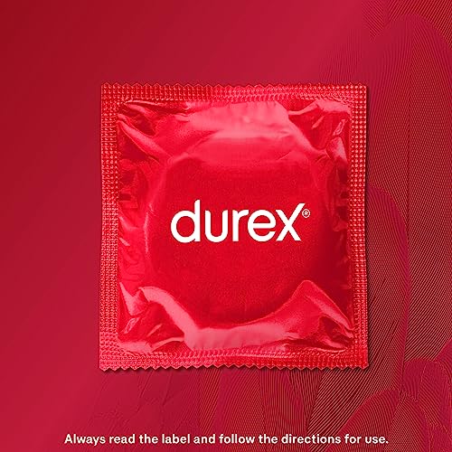 Durex Thin Feel Latex Condoms Regular Fit, Pack of 30