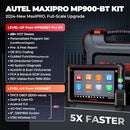 Autel MaxiCOM MK808 OBD2 Diagnostic Scan Tool with All System & Service Functions Including Oil Reset, EPB, BMS, SAS, DPF, TPMS and IMMO (MD802+MaxiCheck Pro)