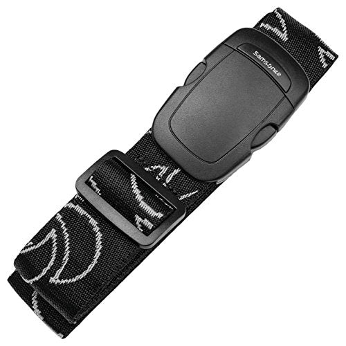 Samsonite Luggage Strap, Black, No Lock, Luggage Strap