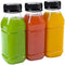 Packware (10 Pack - 250 ml) Empty Plastic Juice Bottles with Lids Square Drink Containers PET Refillable Empty Water Drink for Storing Homemade Juices Water and Other Beverages | BPA-Free