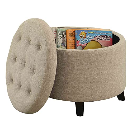 Designs4Comfort Round Ottoman
