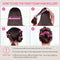 Twist Foam Hair Rollers Foam No Heat Hair Rods Rollers,Flexible Curling Rods,Hair Rollers Twist Curlers with Soft Foam,Flexi Rod Curlers Flexible Curling Rods,10Pcs Hair Twist Flexi Rods Hair Curlers