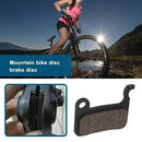 ECSiNG 2 Pairs Semi-Metallic Bicycle Disc Brake Pads Compatible with Shimano XT XTR LX SLX Cycling Components Brake Parts 32x26.6mm