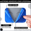Zhengmy 40 Pieces Tire Patches 2.56 x 3.15 Inches, 3.15 x 4.7 Inches Tire Patch Tire and Tube Patch Tire Repair Tools Tire Patches Kit for Bike Motorcycle Vehicle Puncture Repair (Rectangle)