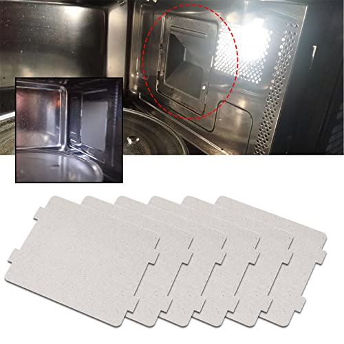 ECSiNG 10PCS Universal Mica Foil Plate Sheets Waveguide Cover 118x99mm for Kitchen Microwave Oven Replacement Repairing Accessory Cut to Size