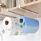 2 Packs Kitchen Cabinet Cupboard Under Shelf Storage Paper Towel Roll Holder Dispenser Napkins Storage Rack