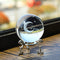 60mm 3D Moon Planet Laser Engraved Crystal Ball Glass Sphere Paperweight Home Art Decor Crafts with Stand