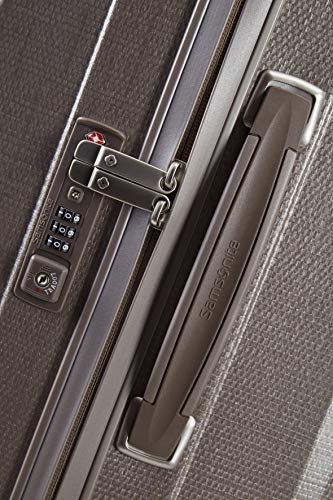Samsonite Lite-Cube Suitcase, Ivory Gold, 82cm