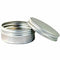 50-200PCS Durable Silver Aluminum Cosmetic Pot Lip Balm Jar Containers Empty Tin, Durable Empty Lip Balm Tin Containers, Ideal for Travel-Size Products