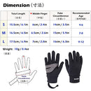 TRIWONDER Kids Winter Gloves for Boys Girls Cold Weather Ski Snow Warm Gloves Running Cycling Sports Bike Gloves (F - Black, 4-6 Years Old)