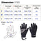 TRIWONDER Kids Winter Gloves for Boys Girls Cold Weather Ski Snow Warm Gloves Running Cycling Sports Bike Gloves (F - Black, 4-6 Years Old)