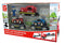 6pc Hape Race Car Transporter Track w/Removable Driver Kids Activity Toy 3+