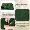 400L 106 Gallon Large Capacity Water Storage Bladder Foldable Water Bladder Tanks Portable Emergency Water Storage Tank Rainwater Bag Water Container for Drought Resistant Fire Fighting Agricultural