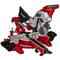 Einhell 4300875 Drag, Crosscut and Mitre Saw TE-SM 254 Dual (2100 W, Drag Function, Laser, Angle Adjustment with Quick-Adjust Facility, Spindle Lock, Clamping Device, Incl Carbide Saw Blade)
