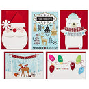 Hallmark Boxed Handmade Christmas Cards Assortment (Set of 24 Special Holiday Greeting Cards and Envelopes) (1XPX5156)
