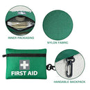 Mini First Aid Kit, 43pcs Premium Small Compact Trauma Medical Kits for Any Emergencies, Ideal for Travel, Car, Home, Office, Vehicle, Camping, Hiking,Boating, Workplace & Outdoor,ARTG Registered in Australia (1Pack)