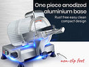 EUROCHEF Commercial 280W 8" Food Slicer Machine for Meat, Cheese