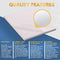 Avarrix Australia Printable Vinyl Sticker Paper for Inkjet & Laser Printer, Frosted Clear Glossy, 25 Sheets, A4 Size, Glossy Transparent Self Adhesive Sheets, Waterproof A4 Sticker Paper for Printer
