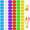 180pcs Chicken Leg Bands, Multicolor Chicken Leg Rings, 16 mm Clip On Chicken Identification Leg Bands Poultry Leg Bands, Ankle Rings for Birds Ducks Chicks