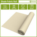 FLORALEAF 6'×25' Outdoor Shade Cloth 95% UV Block Fabric Roll for Pergola Carport Patio Deck Awning Garden Yard Balcony Backyard Privacy Screen Shade Cover