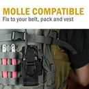 VIPERADE Radio Holster, MOLLE Radio Pouch for Vest, Universal Walkie Talkie Holster Radio Holder for Duty Belt, Police Radio Holder Tactical Radio Pouch for Baofeng, Motorola (Black)